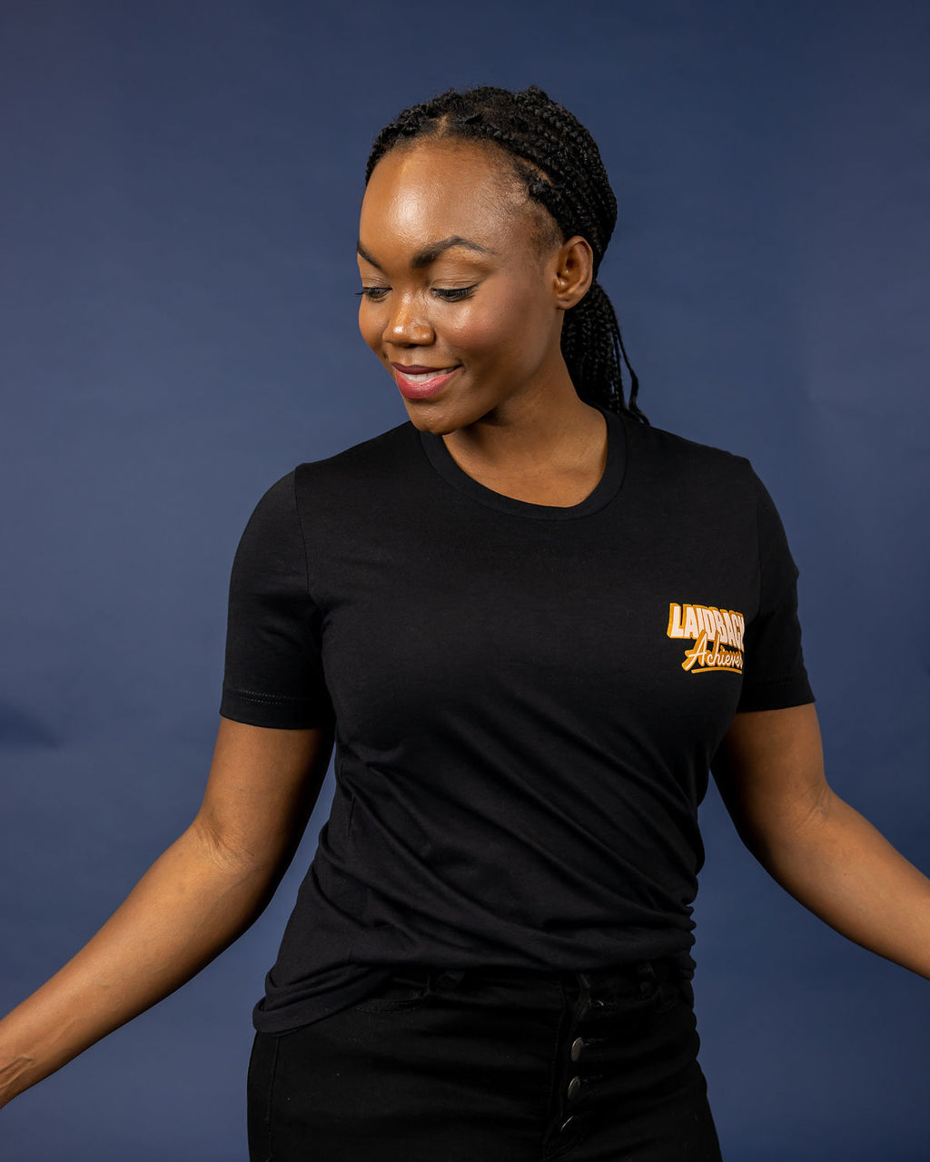 Black Logo Tee Shirt