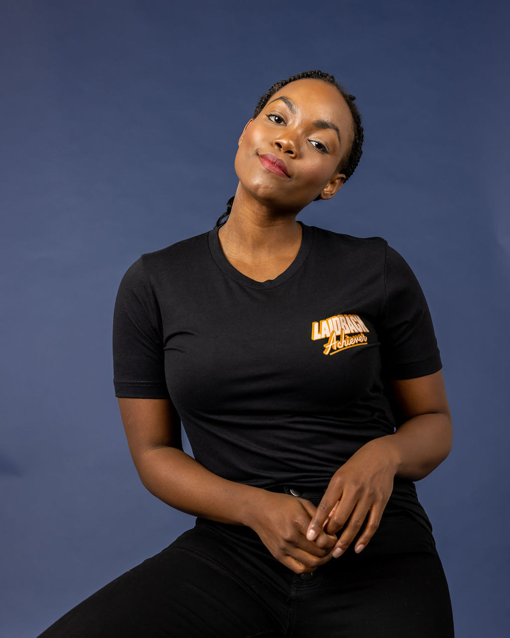 Black Logo Tee Shirt