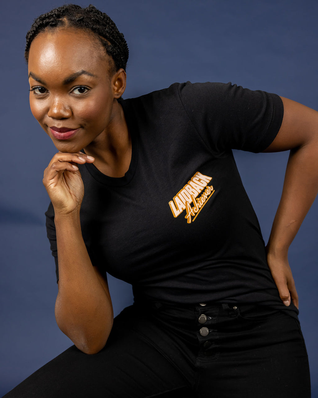 Black Logo Tee Shirt